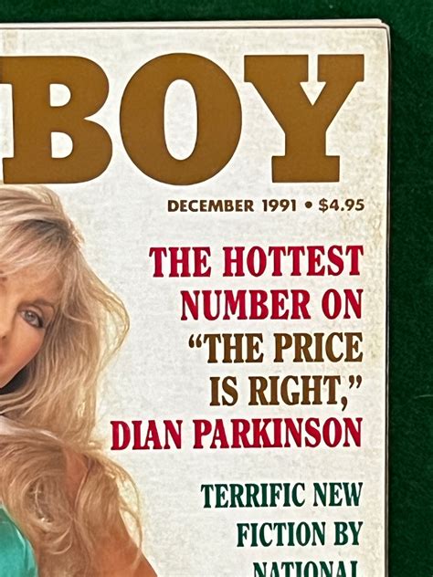 dian parkinson nude pics|Dian Parkinson Playboy Covergirl December 1991